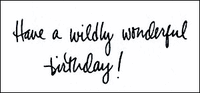 Wild Birthday Wild Birthday