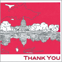 Capitol Thanks - Salmon Capitol Thanks - Salmon
