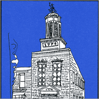 Friendship Firehouse Notes - Blue Friendship Firehouse Notes - Blue