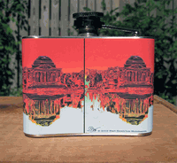 Jefferson Memorial Ombré Mod Flask Jefferson Memorial Ombré Mod Flask