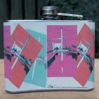 Washington Monument Reflections Flask - Original Washington Monument Reflections Flask - Original