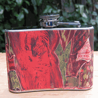 Abstract Art 4 oz Flask Abstract Art 4 oz Flask