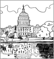 U.S. Capitol - Blanc et Noir U.S. Capitol - Blanc et Noir