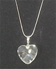 Heart-Crystal Necklaces-870-28P Heart-Crystal Necklaces-870-28P