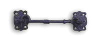Decorative Black Wrought Iron, Cabin Hook 6"