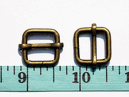 Metal wire-formed slides 1/2" x 1/2" x 2.75mm Antique Brass BH08E-AB 50 pcs Metal wire-formed slides 1/2" x 1/2" x 2.75mm Antique Brass BH08E-AB 50 pcs