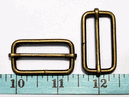 Metal wire-formed slides 1-1/4" x 5/8" x 3.75mm Antique Brass BH20L-AB 100 pcs Metal wire-formed slides 1-1/4" x 5/8" x 3.75mm Antique Brass BH20L-AB 100 pcs