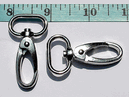 Alloy swivel snap hooks 3/4" Nickel DA12B-NL 50 pcs Alloy swivel snap hooks 3/4" Nickel DA12B-NL 50 pcs
