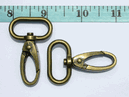 Alloy swivel snap hooks 1" Antique Brass DA16B-AB 50 pcs Alloy swivel snap hooks 1" Antique Brass DA16B-AB 50 pcs