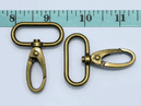 Alloy swivel snap hooks 1-1/4" Antique Brass DA20B-AB 100 pcs Alloy swivel snap hooks 1-1/4" Antique Brass DA20B-AB 100 pcs