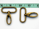 Alloy swivel snap hooks 1-1/2" Antique Brass DA24B-AB 50 pcs Alloy swivel snap hooks 1-1/2" Antique Brass DA24B-AB 50 pcs