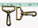 Alloy swivel snap hooks 1-1/4" Antique Brass DC20E-AB 50 pcs Alloy swivel snap hooks 1-1/4" Antique Brass DC20E-AB 50 pcs