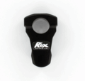 ROX BLACK Low Pro 1 3/4 inch rise x 1 1/8 inch Stem Clamp x 1 1/8 inch Handlebar Adjustable Pivoting Risers for F800GS, 1200GS/A & KTM's