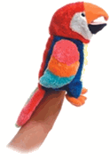 Petey the Parrot Hand Puppet Petey the Parrot Hand Puppet