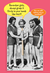 Girls with Baseball Bat Girls with Baseball Bat