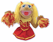 Cheerleader Puppet Cheerleader Puppet