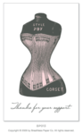 Corset Thanks for Your Support Corset Thanks for Your Support