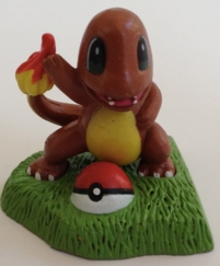 Red Blue Yellow Pokemon -Charmander W/Stand