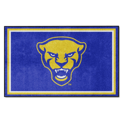 Pitt Panthers 4ft. x 6ft. Plush Area Rug, Panther Logo