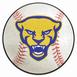 Pitt Panthers Baseball Rug, Panther Logo - 27in. Diameter
