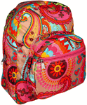 Personalized Toddler Mini Backpack With Funky Paisley Print Personalized Toddler Mini Backpack With Funky Paisley Print