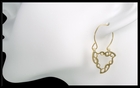 Edgy Lace Triangle Earrings Edgy Lace Triangle Earrings