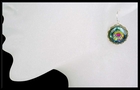 Round Mosaic Earrings Round Mosaic Earrings