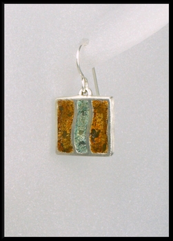 Terrazzo River Bed Earrings in Umber Terrazzo River Bed Earrings in Umber