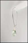 Prasiolite Briolette Drop Earrings Prasiolite Briolette Drop Earrings