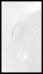 Chalcedony Hoop Earrings Chalcedony Hoop Earrings