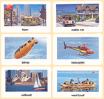 World Transportation Plastic Cards for Ages 3-6 World Transportation Plastic Cards for Ages 3-6
