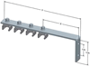 39923D Web Bracket W/ S.S. Cross-Bolt Hangers & Insulator - 19.25 Inches 39923D Web Bracket W/ S.S. Cross-Bolt Hangers & Insulator - 19.25 Inches