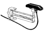 P-100-L5 100A Single Collector Shoe/Arm Assy - Lateral Mount Systems P-100-L5 100A Single Collector Shoe/Arm Assy - Lateral Mount Systems