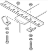 B-100-BR4A Galv Straight Bracket W/ Mounting Clips - 12 Holes, 18 Inches B-100-BR4A Galv Straight Bracket W/ Mounting Clips - 12 Holes, 18 Inches