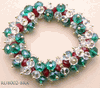 Ruby Quartz and Crystal Bracelet Ruby Quartz and Crystal Bracelet