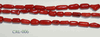 Red Coral Barrel Shape 16inches Red Coral Barrel Shape 16inches