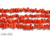 Red Coral Nugget 16 inches Red Coral Nugget 16 inches