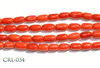 Red Coral Barrel 5x13mm 16inches Red Coral Barrel 5x13mm 16inches