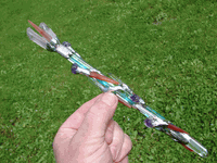 ZZ-09..Tibetan Red Phantom Healing Wand ZZ-09..Tibetan Red Phantom Healing Wand
