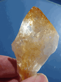 C-8 Gorgeous Colored Citrine Root Crystal Healer C-8 Gorgeous Colored Citrine Root Crystal Healer