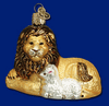 Lion & Lamb Glass Ornament Lion & Lamb Glass Ornament