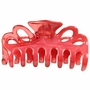 Medium Double Loop Hair Clamp - Gardenia - Twin Red, 1 ct, DiPrima Beauty