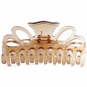 Buy discount Large Double Loop Hair Clamp - Geranium - Honey, 1 ct, DiPrima Beauty at Giftespot.com!