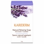 Natural Relaxing Soap, Shea Butter + Lavender, 110 g, Kariderm