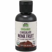 Buy discount Monk Fruit Chocolate Liquid, Organic, 1.8 oz, NOW Foods at Giftespot.com!