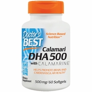 Buy discount DHA 500 mg from Calamari, 60 Softgels, Doctor's Best at Giftespot.com!