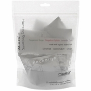 Buy discount Mixed Scents Sanitizing Towelettes, Antibacterial, 20 Wipes, Giovanni Cosmetics at Giftespot.com!