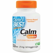 Buy discount Calm with Zembrin 25 mg, 60 Veggie Caps, Doctor's Best at Giftespot.com!