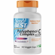 Buy discount Polyphenol-C Complex with Vitamin C, 90 Veggie Capsules, Doctor's Best at Giftespot.com!