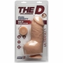 The D - Fat D - 8 Inch With Balls - Ultraskyn - Vanilla, Doc Johnson
